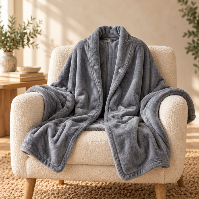 Wearable Heated Shawl Blanket