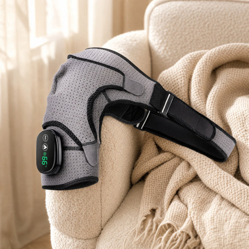 Heated Shoulder Massager in Grey