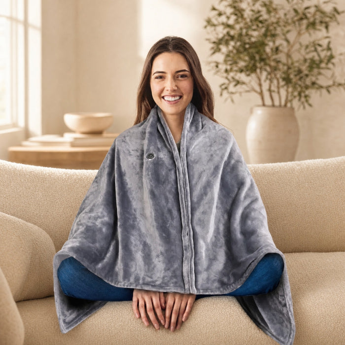 USB Heated Throw Blanket